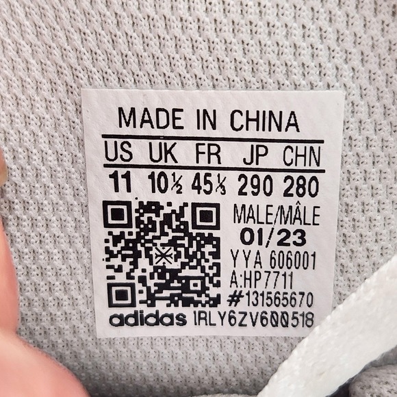 Adidas Freak Spark MD 23 Football Cleats Shoes Mens Size 11 White Gold HP7711 - Picture 11 of 12